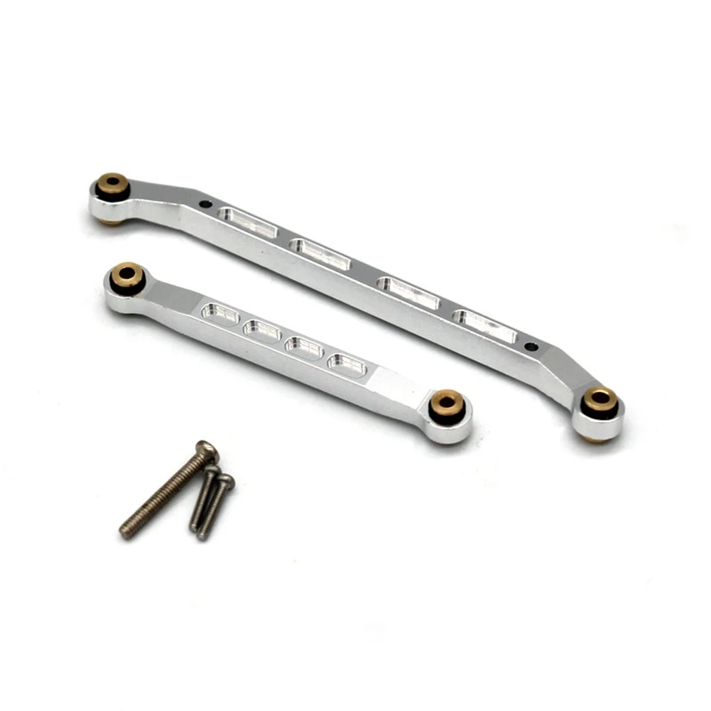 ABTI-Metal Steering Rod Tie Rod Link For 1/18 FMS EAZYRC Rochobby Toyota FJ Cruiser Patriot Katana K10 RC Car Parts,Silver