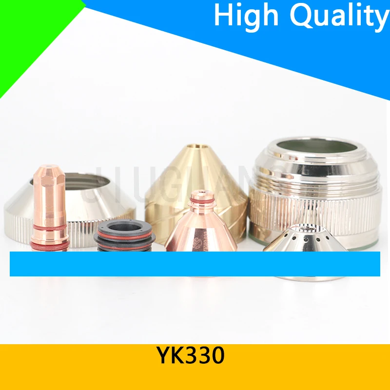 High Quality  Retaining Cap YK330 YK-330 yk330 HuaYuan LGK-300 IGBT Plasma Cutter Torch  Retaining Cap Tip YK02501