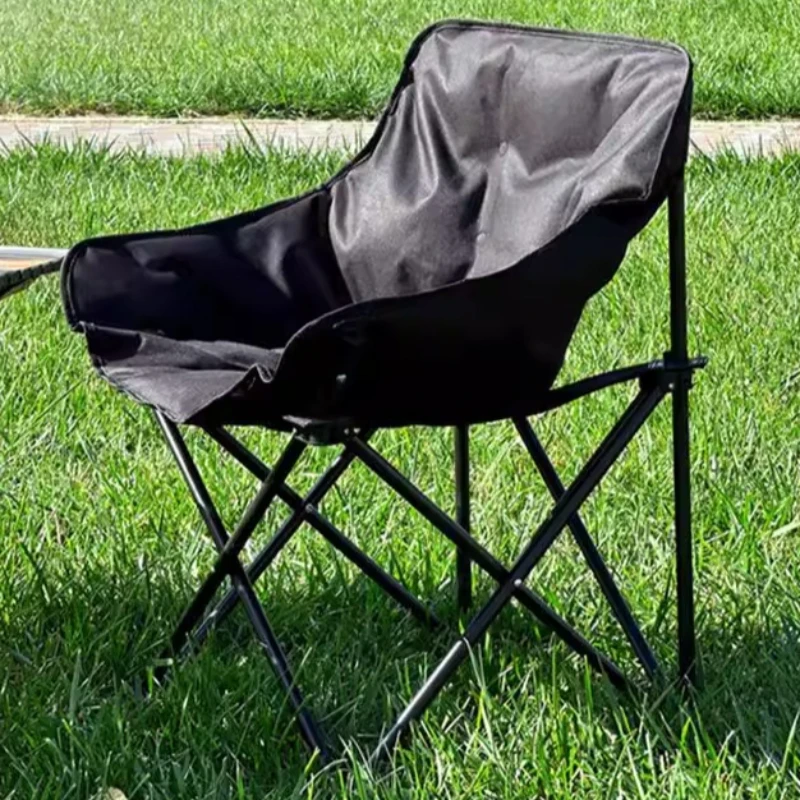 

High Armchair Camping Chair Fishing Tourism Relaxing Camping Chair Recliner Folding Stool Silla De Campamento Outdoor Furniture