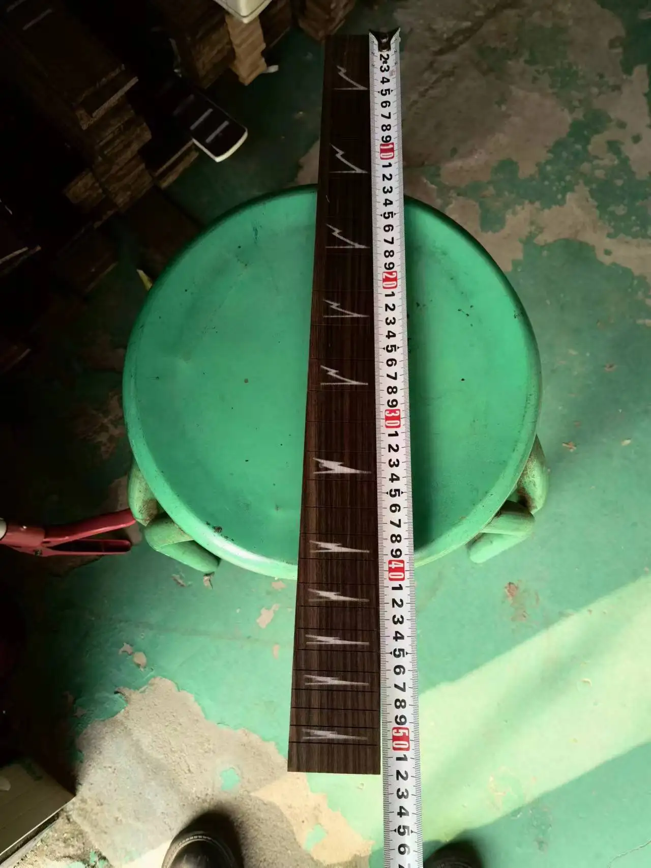 

New Electric Guitar Fretboard 22 fret Guitar Neck Rosewood 25.5inch Brid Design Electric Guitar Accessories