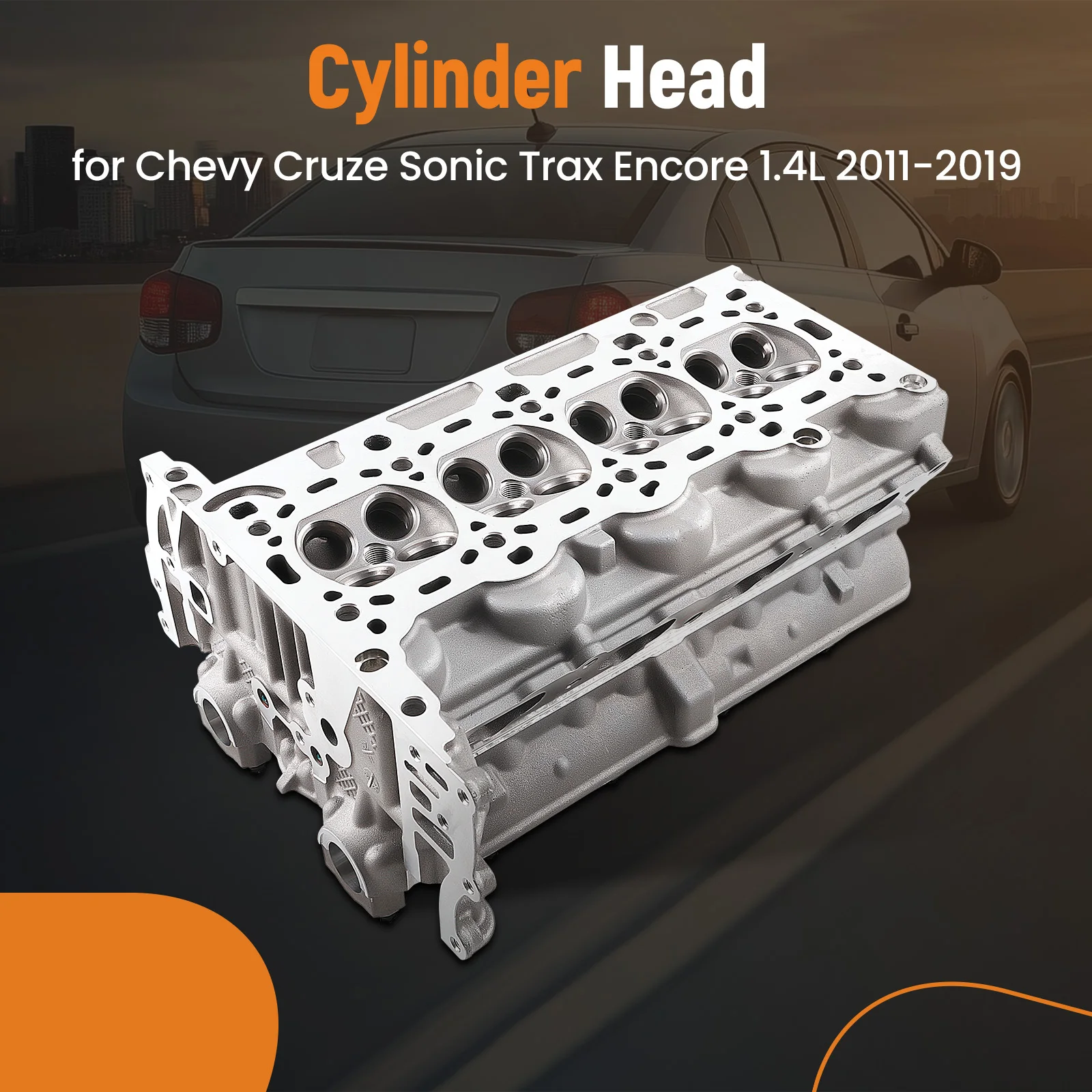 Aluminum Cylinder Head 55565291 for Chevy Cruze Sonic Trax 1.4L 2011-2019