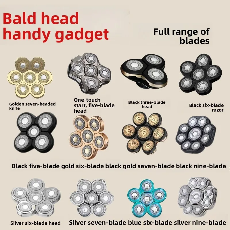 Razor accessories, spare knife s, five knife s, six seven bald machine , bald artifact blade