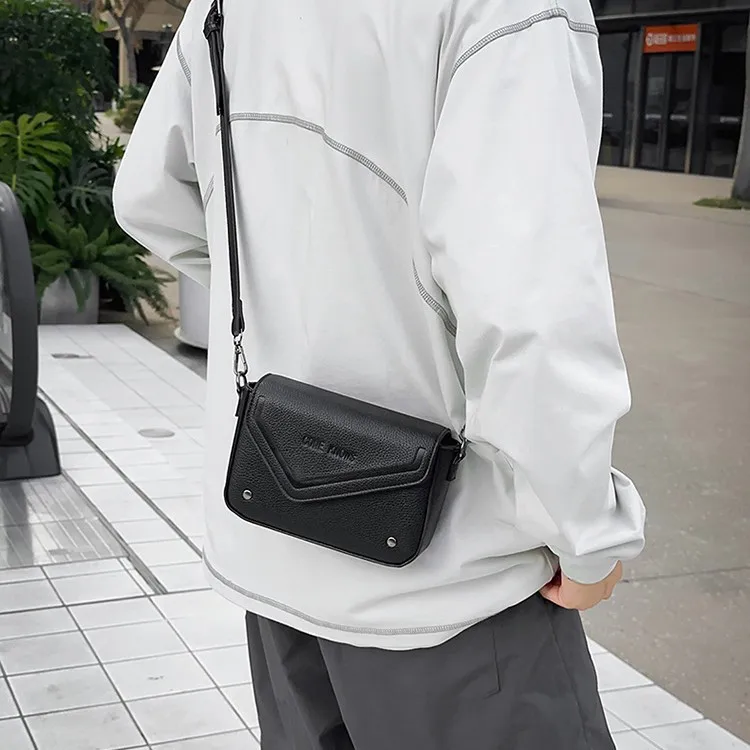 

2025 Новая модная сумка через плечо для мужчин и женщин, простая стильная маленькая квадратная сумка через плечо, сумка Bolsa de hombre