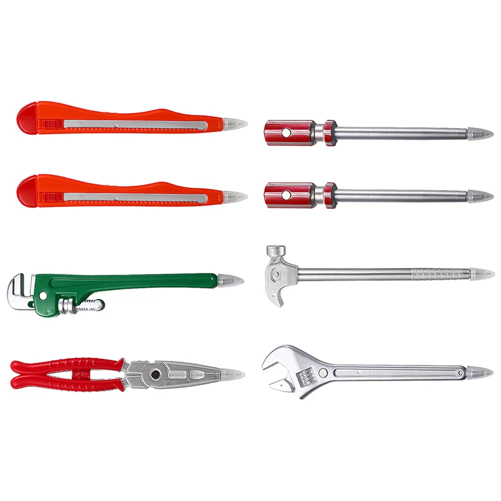 

Набор из 8 очаровательных шариковых ручек: удобные канцелярские принадлежности для студентов, дома, офиса, рисования, маркировки. Идеальный подарок. Веселый набор канцтоваров.