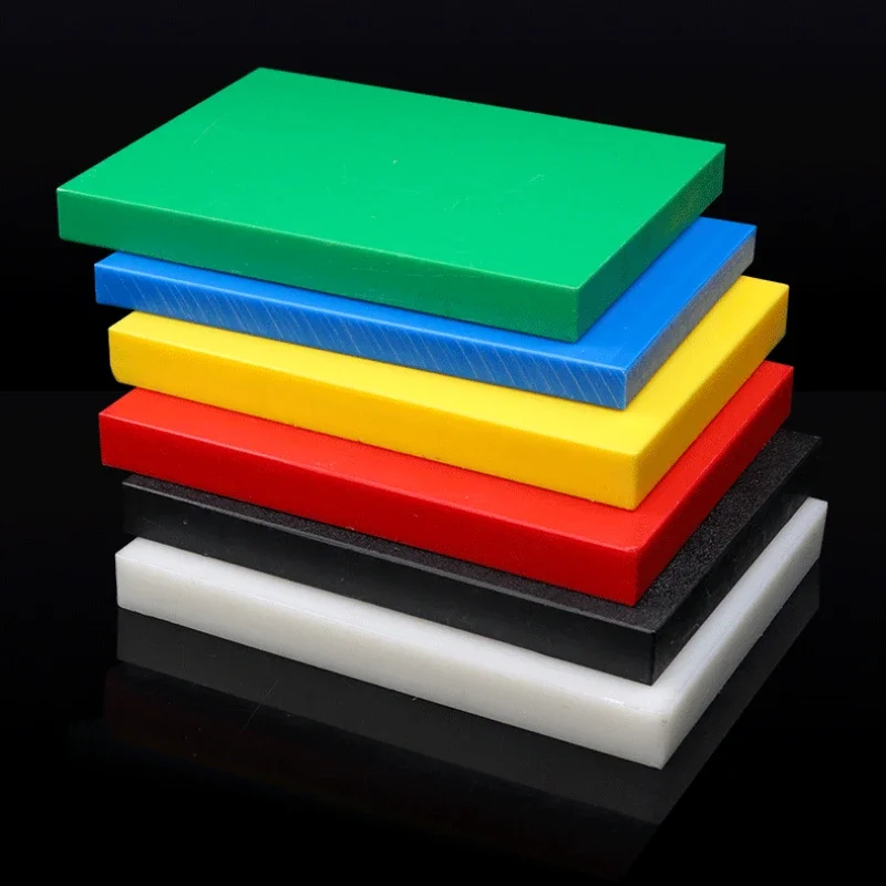 Colours Polyethylene Sheet 2/3/4/5/6/8/10/12-40mm Plastic Board High Temperature PE/UPE/HDPE Plate DIY