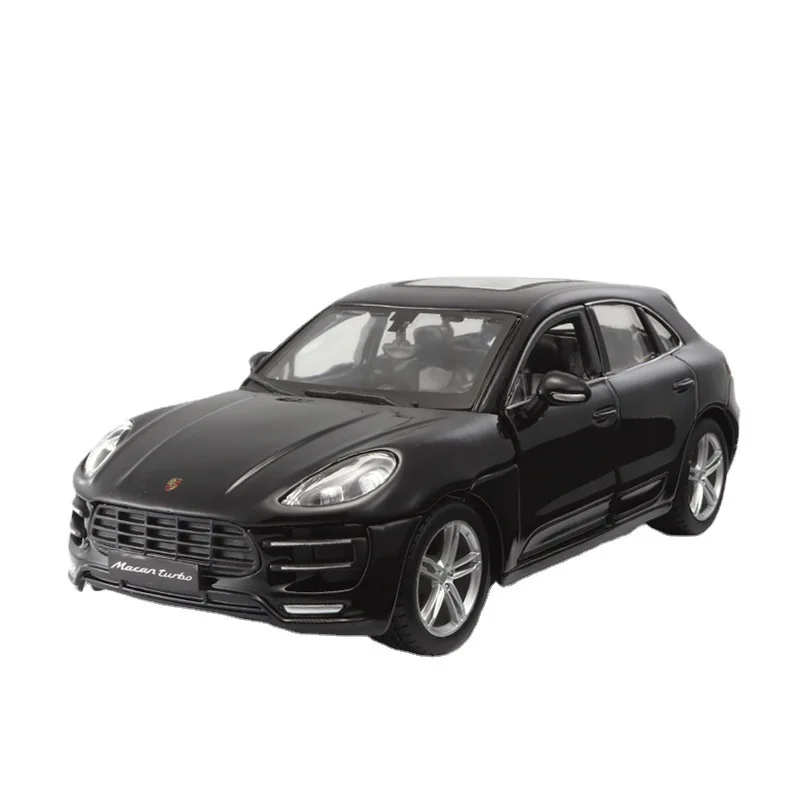 Bburago 1:24 Porsche Macan Alloy Car Model Ornament Metal Car Model Toys Collection Boy Gift