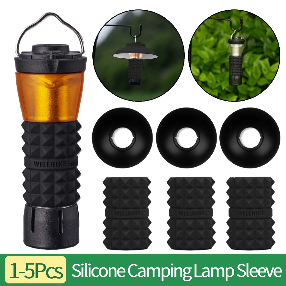 1/2/3/5PcsFor Goal Zero Lantern Shade Silicone Camping Lamp Sleeve Protective Anti-slip Outdoor Camping Lights Cover for GZ Lamp view 2
