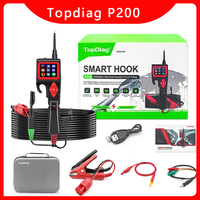 TopDiag Jdiag P200 12V 24V SMART HOOK Power Probe Car Circuit Analyzer Tester Digital Test Electrical System Detector Multimeter