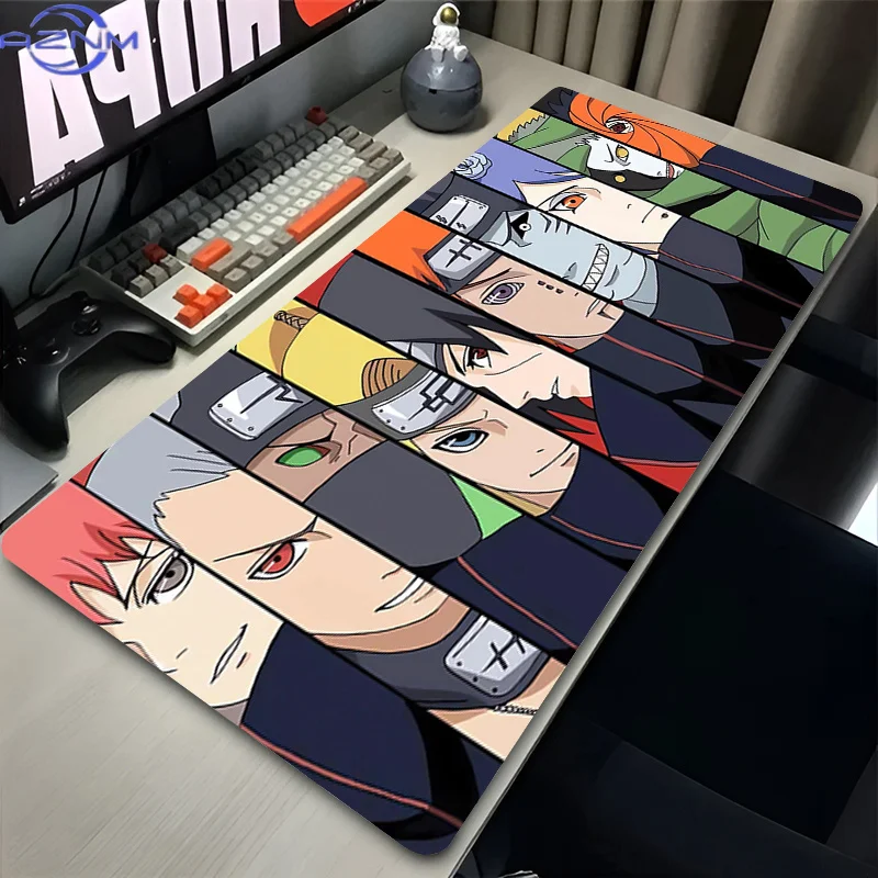 Mouse Pad Naruto Aakatsuki Hot anime Mouse Mats Gaming Accessories PC Keyboard Pad Designed Specifically e-sports Games Mousepad