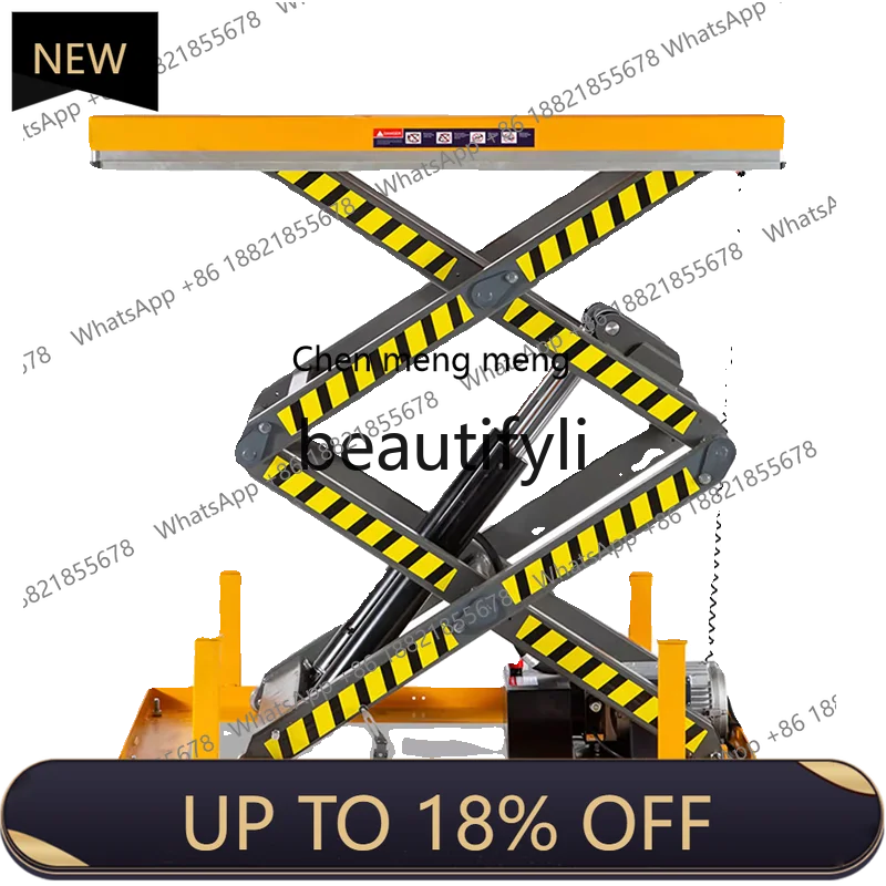 

Z189 Custom Electric Hydraulic Lifting Platform 2 Ton Fixed Lifting Machine Warehouse Loading and Unloading Platform Lifting Ma