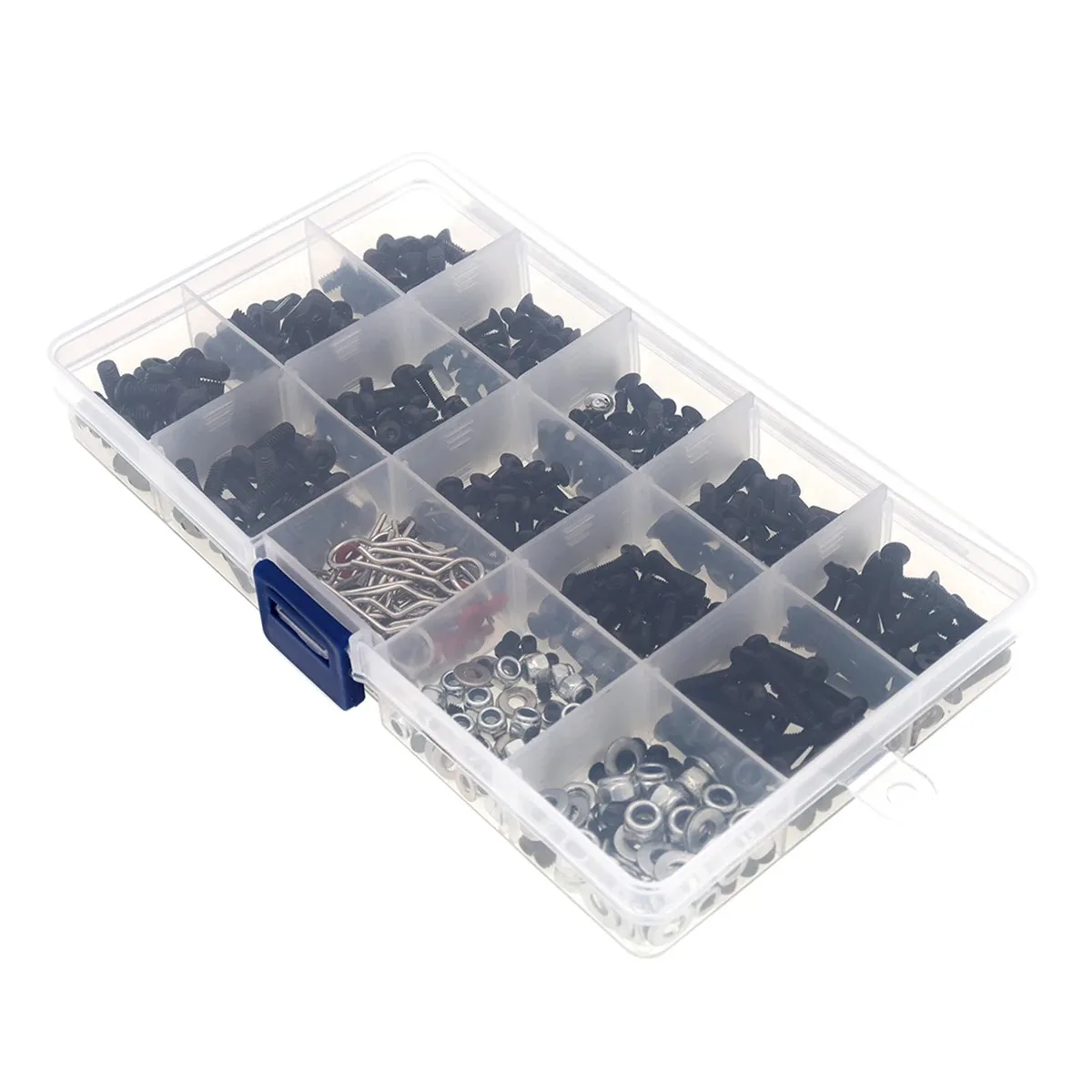 Screws Box Set for 1/8 1/10 Traxxas TRX-4 TRX-6 HSP Tamiya CFX MST HPI Kyosho D90 Axial SCX10 D110 RC Car Parts Repair Tools