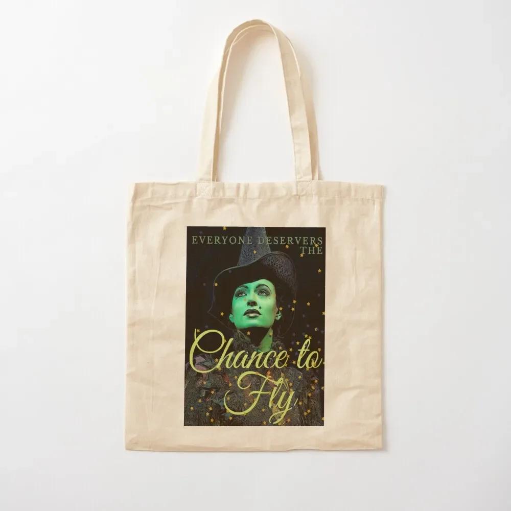 

Wicked the musical Tote Bag Canvas shoulder bag personalized tote Women's bag