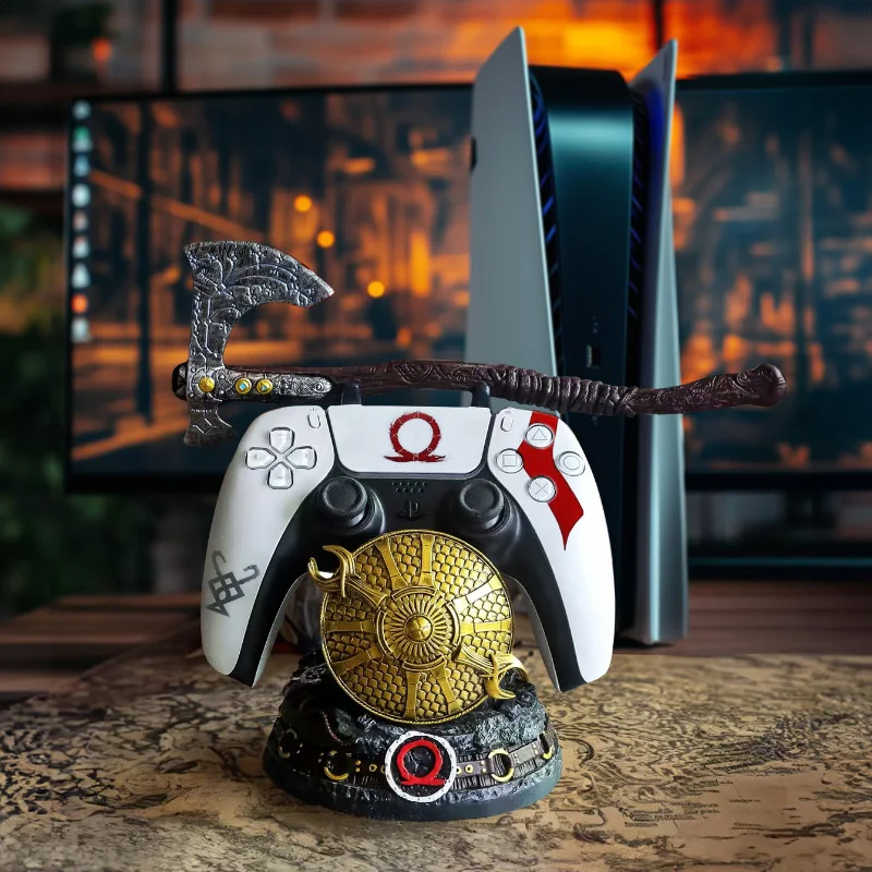Anime Zelda Master's Sword God of War Game for PS5/Xbox/PS4 Controller Creative Gamepad Holder Desktop Decoration Gifts