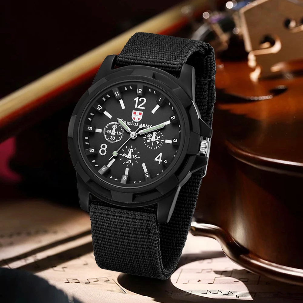 2PCS Men's Watch Set Fashion Trend Versatile Simple Digital Scale Dial Quartz Watch Set Daily Clothing Matching Holiday Gifts