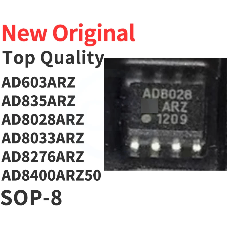 

(10 Pieces) AD603ARZ AD835ARZ AD8028ARZ AD8033ARZ AD8276ARZ AD8400ARZ50 AD8539ARZ AD8400ARZ1 SOP-8 New Original