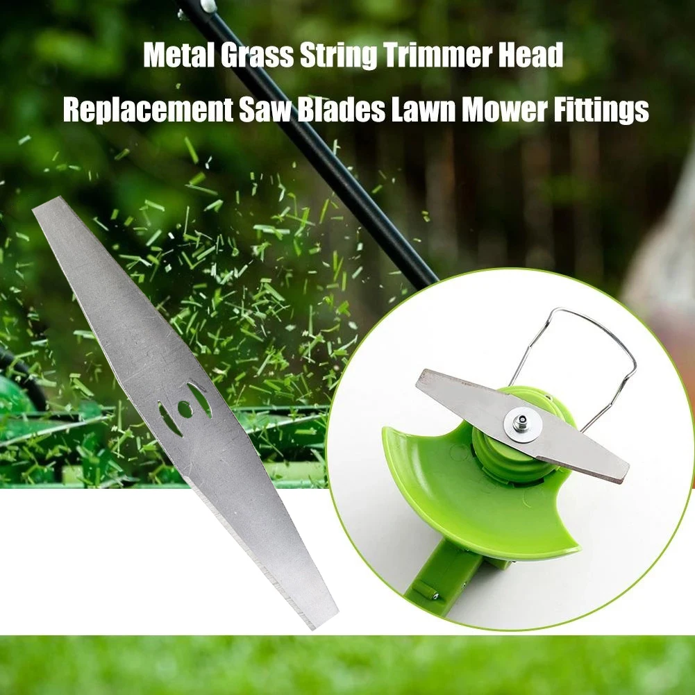 

200mm Metal Grass String Trimmer Head Replacement Saw Blades Lawn Mower Fittings Parts Home Gardens Power Tools-Replacement