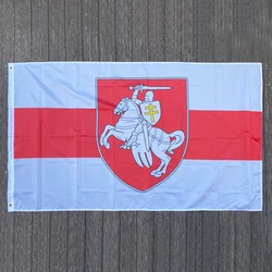 xvggdg 90+150cm Belarus White Knight Pagonya Flag custom Flag for Decoration