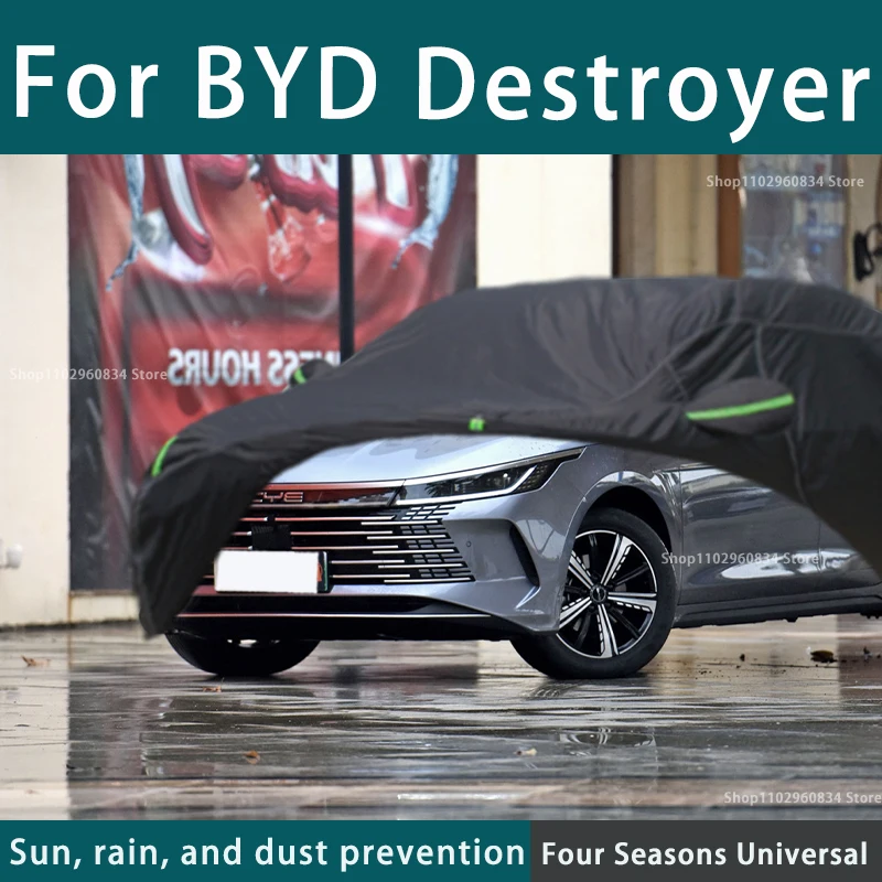 FOR BYD destroyer Car Cover Outdoor Protection Full Car Covers cooling Cover Sunshade Waterproof Dustproof car Accessories