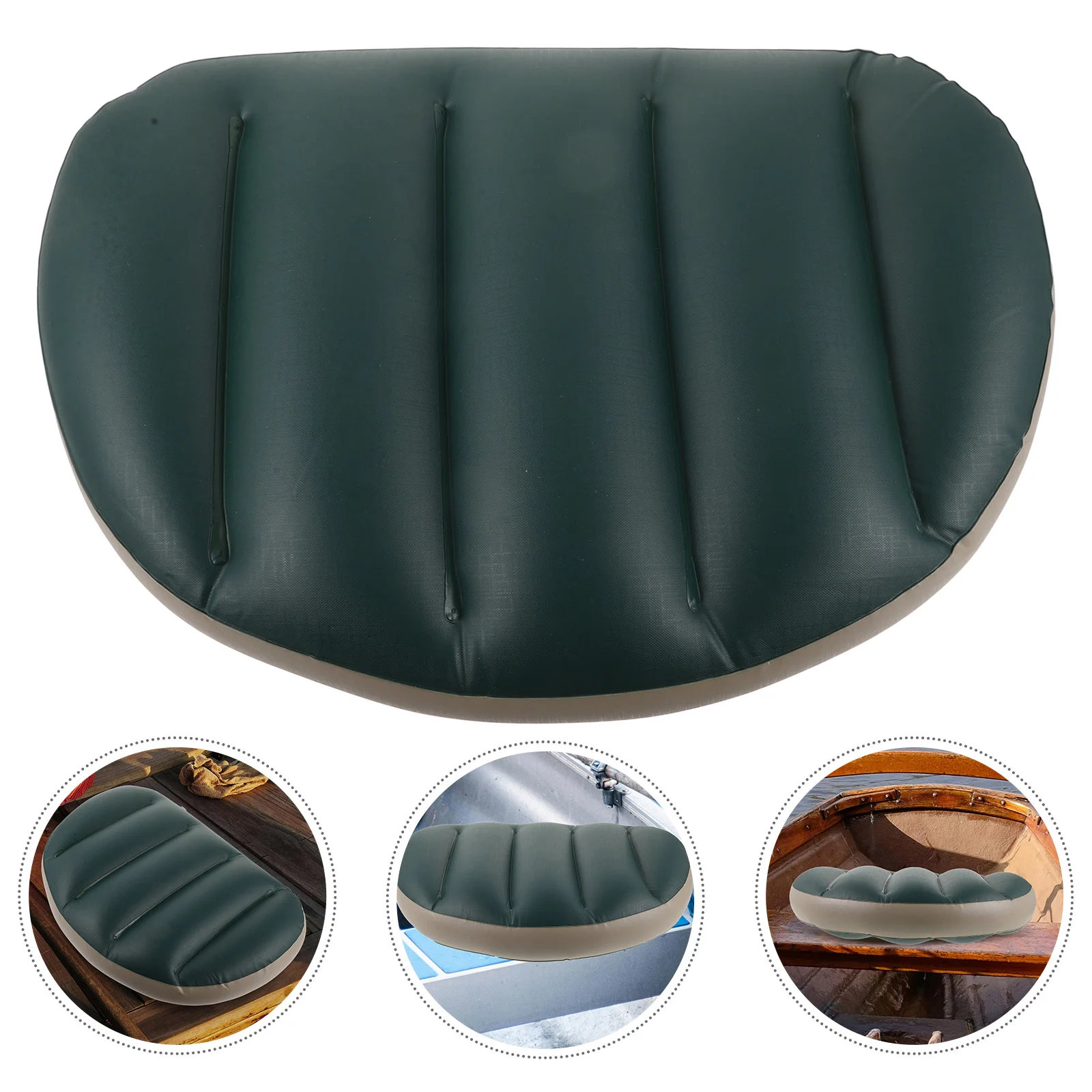 Boat Inflatable Cushion Sport Accessories Portable Saddle Seating Camping Chair Pad Pvc Boating Sit Kayak