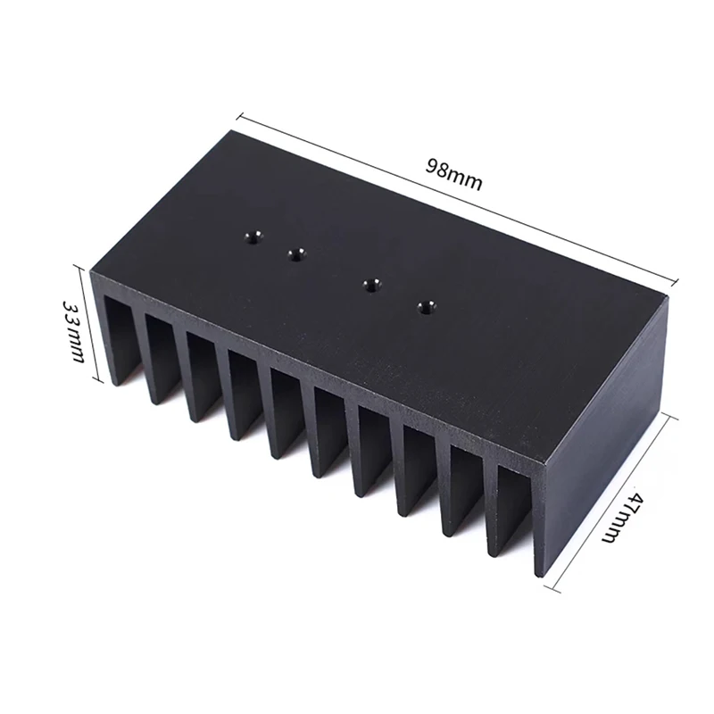 1PCS Thickening Aluminum Heatsink Heat Sink Radiator Cooling Fin for LM1875 3886 TDA7293  Power Amplifier