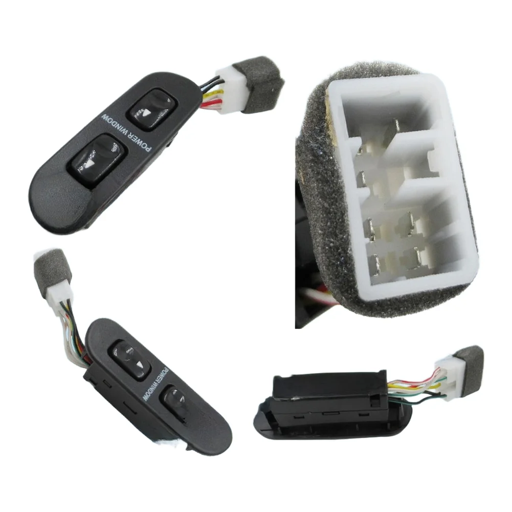 Door Glass Lifter Power Window Control For Daily Driving Convenience Easy Installation Black Finish Direct Fit Component