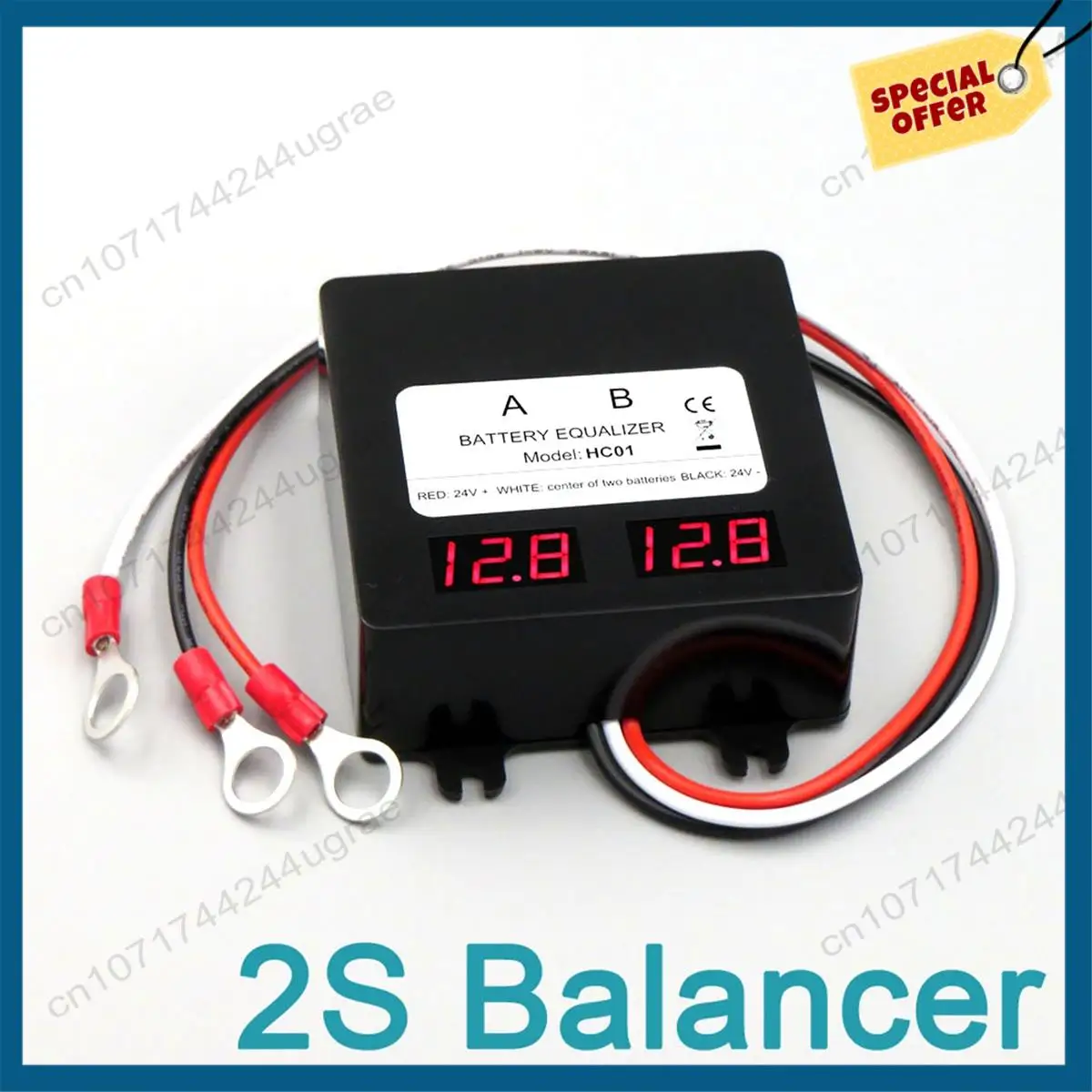 

-A15I HC01 Battery Equalizer Lead Acid Batteries HA01 Voltage Balancer In Serial 2S Active Balance