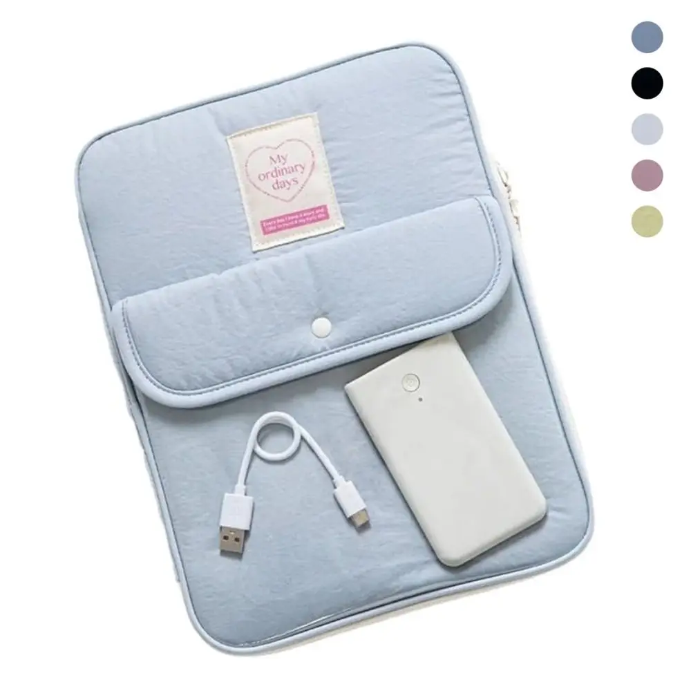 

13 15 inch Laptop Sleeve Insert Pocket Nylon Notebook Storage Bag Large Capacity Shockproof Carrying Case for Air/Pro M2 M3