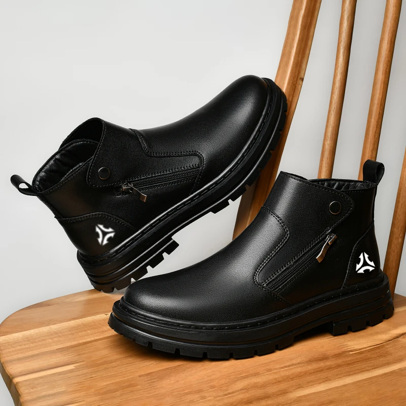 men's-boots-casual-high-top-ankle-boots-side-zipper-pants-elastic-formal-boots-men's-work-shoes