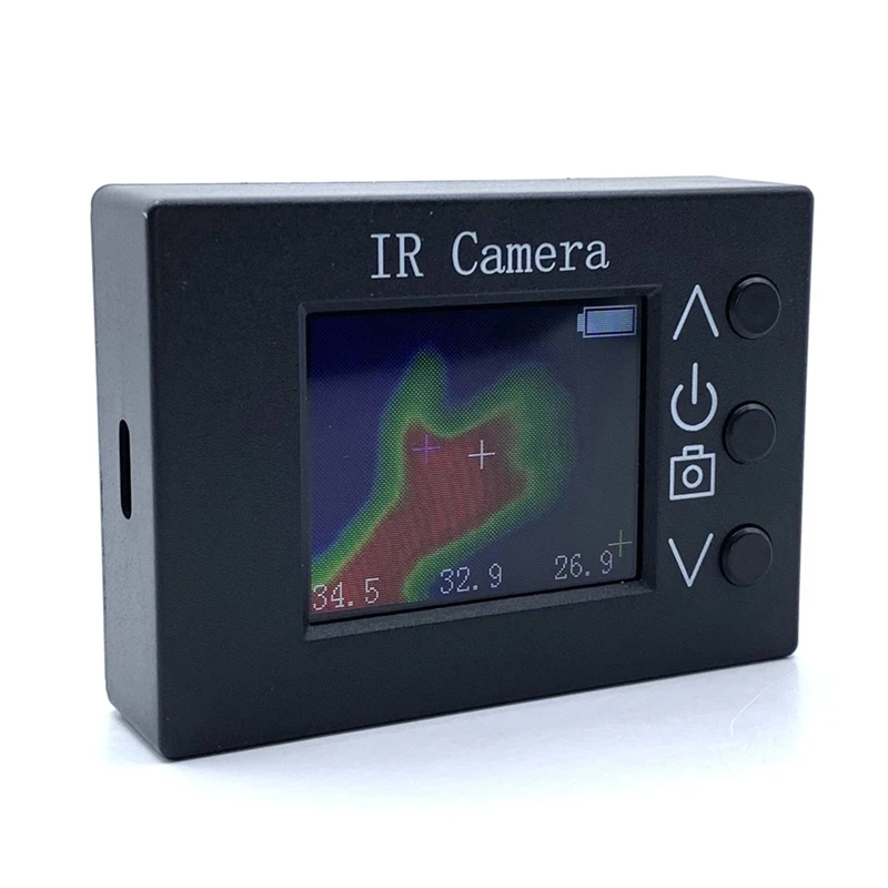 N75R-32 x 24 pixels sensores infravermelhos termovisor 1.8 Polegada tft 160x128 resolução câmera de imagem de definição clara-40 a 300 ℃