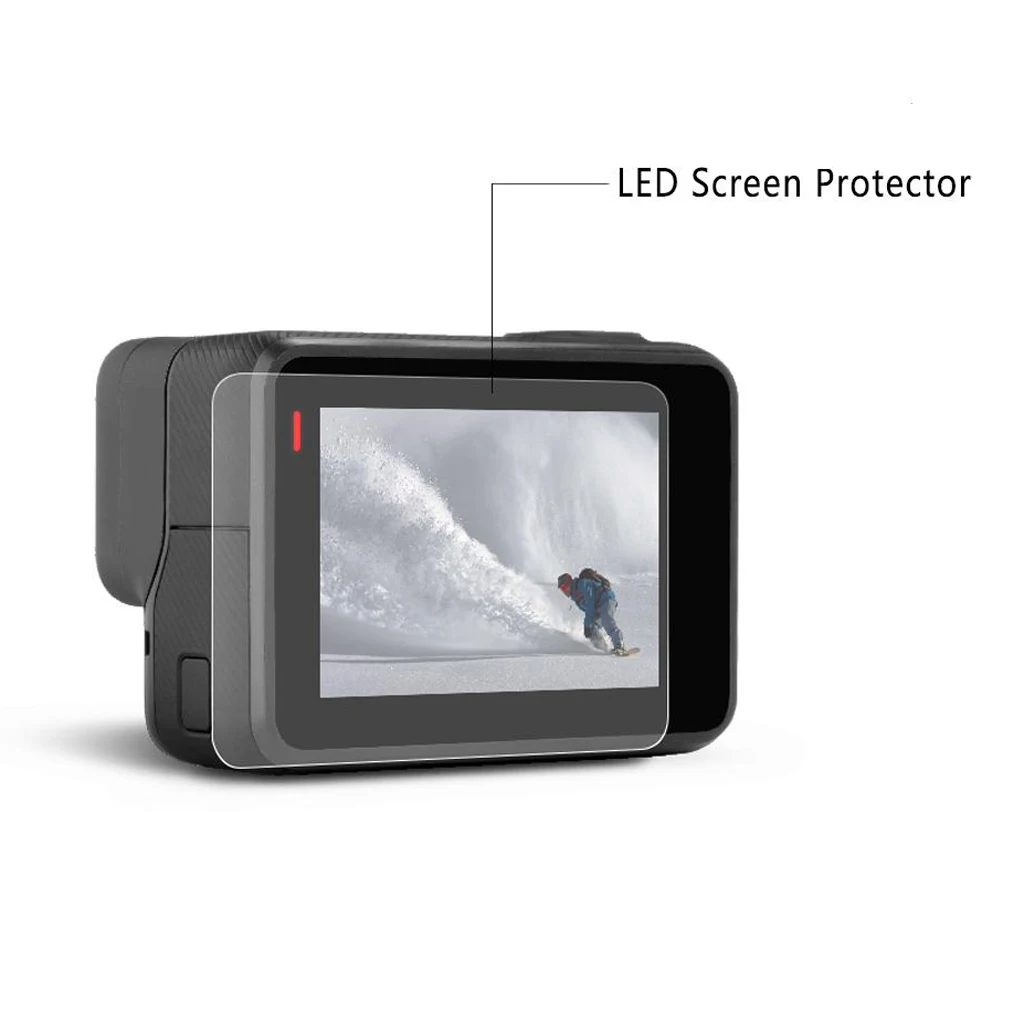 Screen Protector Tempered Glass Film for 5 Black Sport Camera