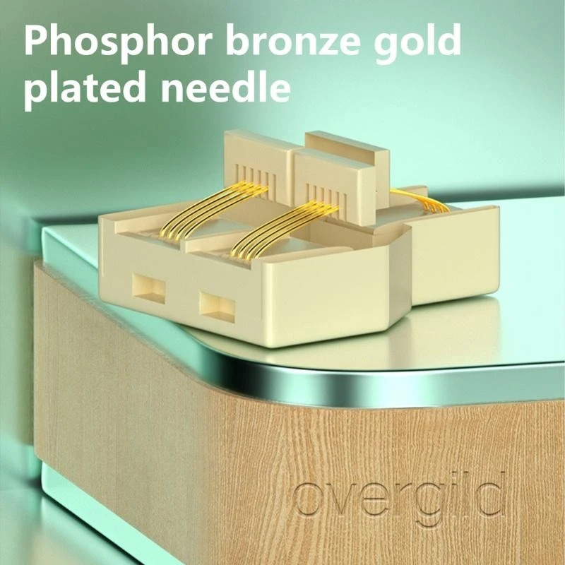 R53C RJ11 Адаптер телефона для двойного телефона RJ11 6p4c/6p2c