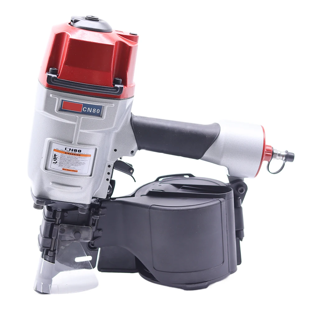 

CN80 Industrial Roofing Pneumatic Coil Nailer Air Nailer Gun Pneumatic Nailing Gun 50mm-83mm