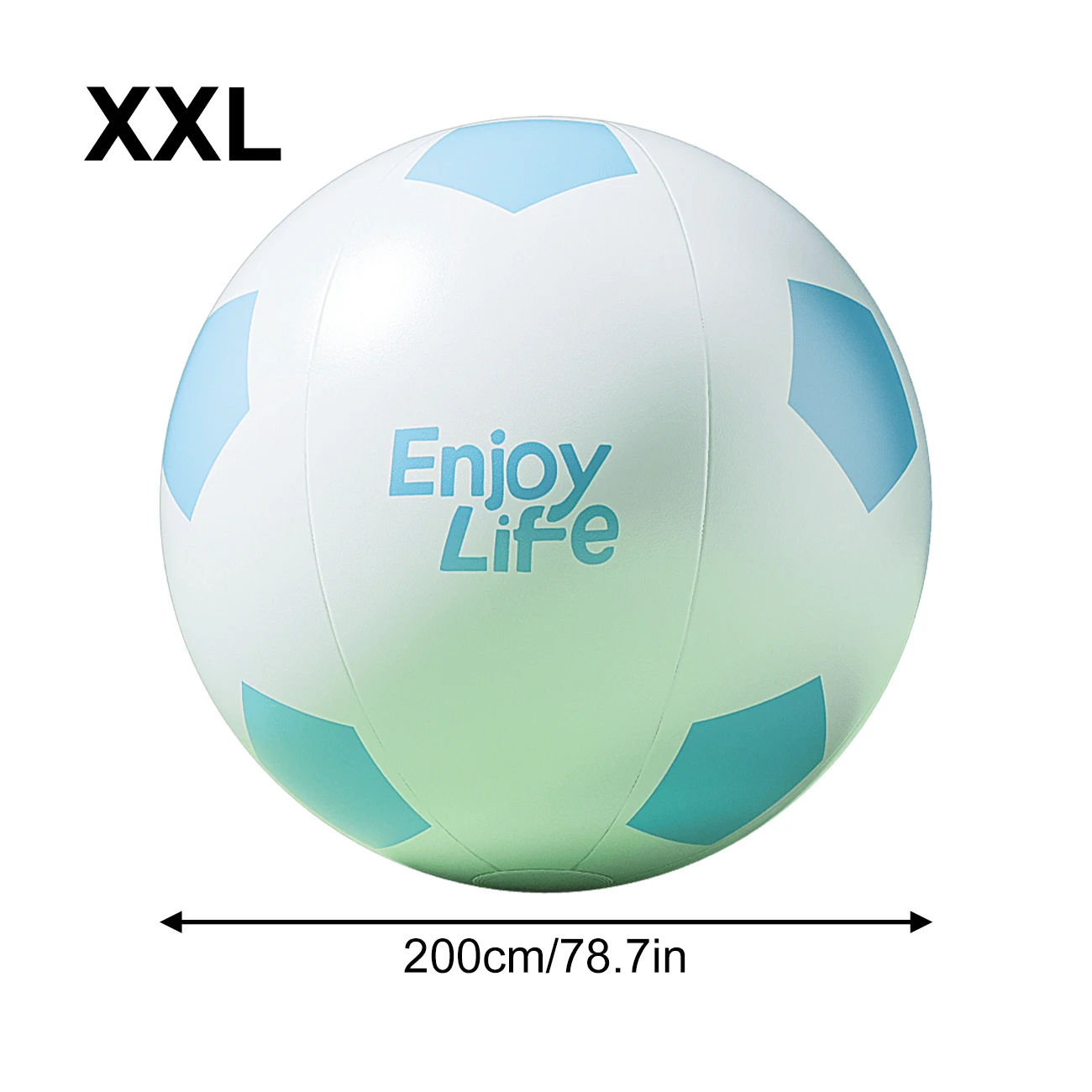 1PC Grote Opblaasbare Giant Voetbal Grote Opblaasbare Strand Sport Bal Zwembad Party Decoratie Speelgoed Oversized Jumbo Strand