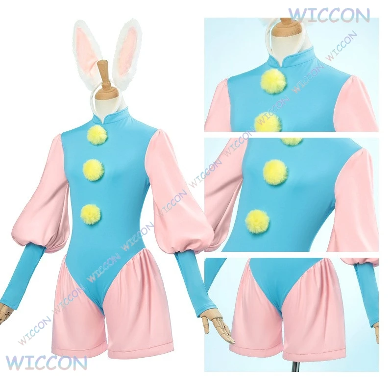 CosC Anime Cardcaptor Sakura Card Captor Cosplay Kinomoto Sakura Cosplay Costume Wig Rabbit Pink Suit Halloween Cos Party Suit