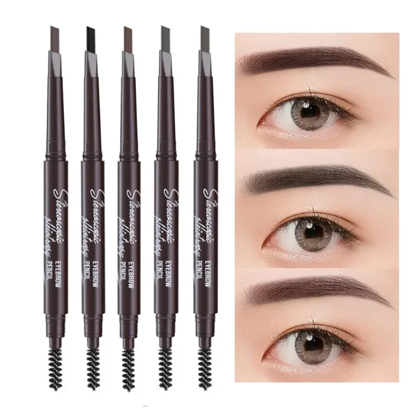 Eye Brow Tint เครื่องสําอาง Natural Long Lasting Paint Eyebrow กันน้ําสีดําสีน้ําตาลดินสอเขียนคิ้วแต่งหน้าเครื่องสําอาง