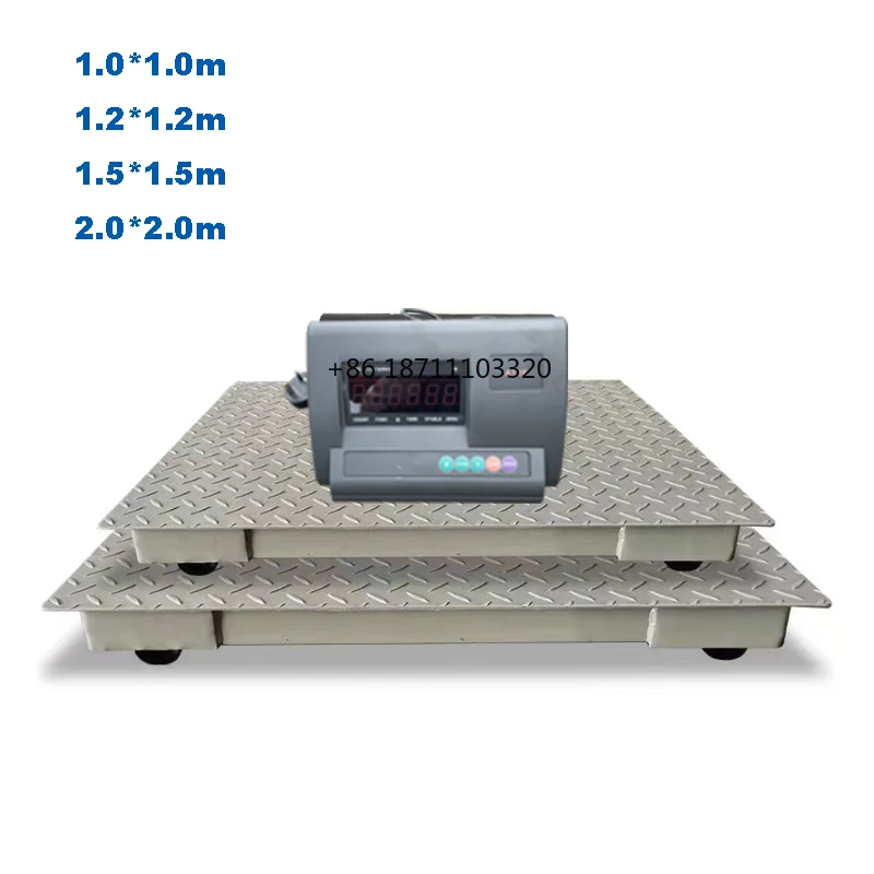 ميزان أرضي صناعي 5 طن / 1.5 طن مع ميزان منصة قابل للتخصيص بشاشة رقمية