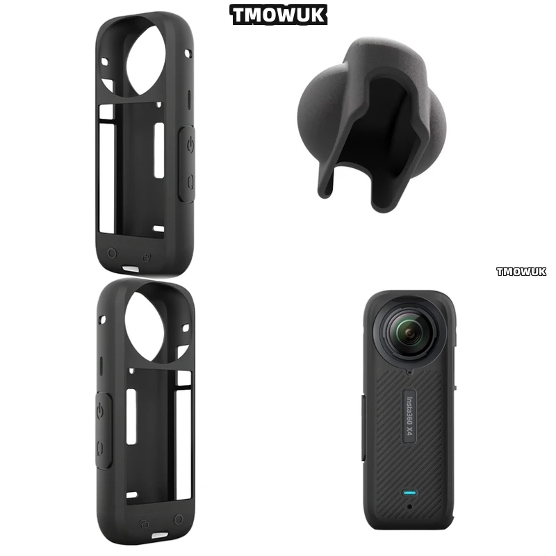 

For Insta360 X4 Lightweight Silicone Protective Gear For Daily Use