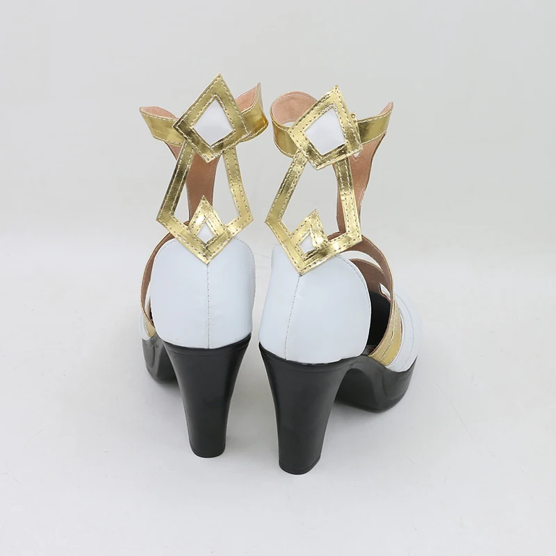Jogo genshin impacto kaveh cosplay botas halloween festa de natal sapatos de couro branco feminino masculino feito sob encomenda