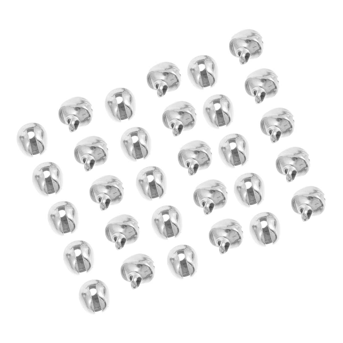 

600 Pcs Mini Metal Jingle Bells Small Christmas Craft Alloy Necklace nament Accessories DIY Gifts Decorations Jewelry Pendant