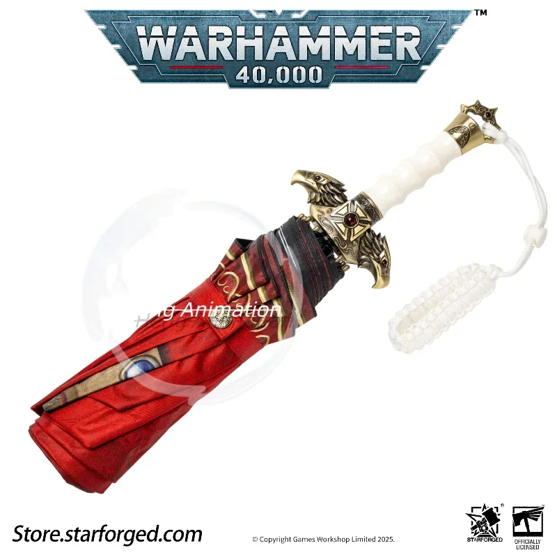 

spot goods Warhammer 40K Peripheral Sword of Mercy Forbidden Forces Folding Double Umbrella Ready Stock Death Guard Terminator