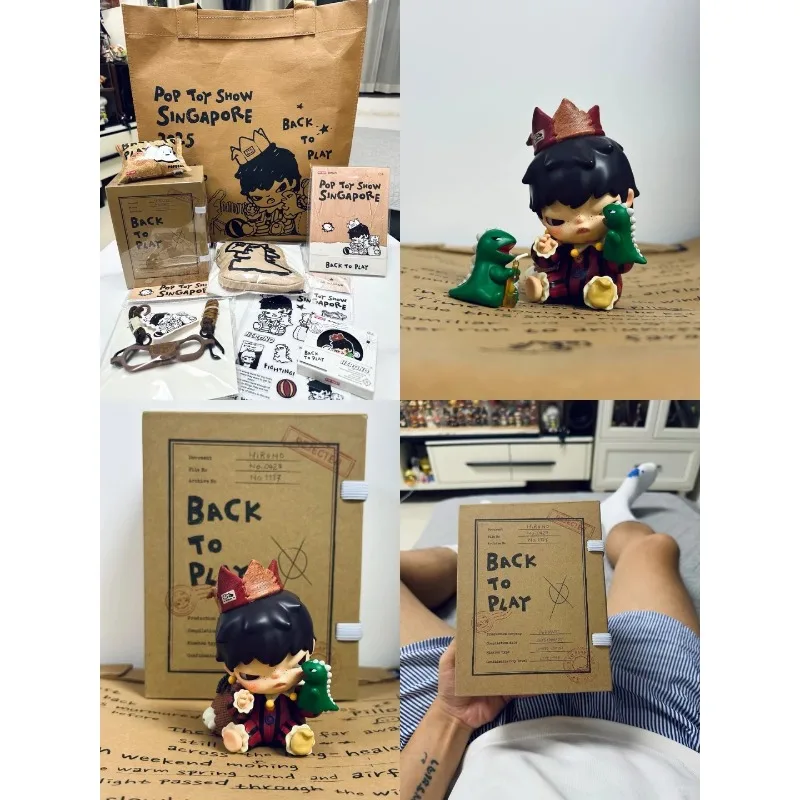 

POPMART Singapore PTS Выставка HIRONO Эксклюзивный VIP-сувенир Милая игрушка для коллекции украшения дома POP Mart Original