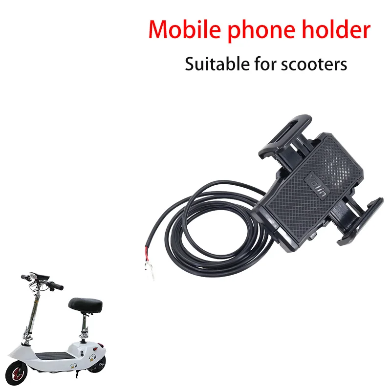 AliExpress NONE For Big phone holder black/ Electric bike electric motorcycle accessories mobile phone holder mobile