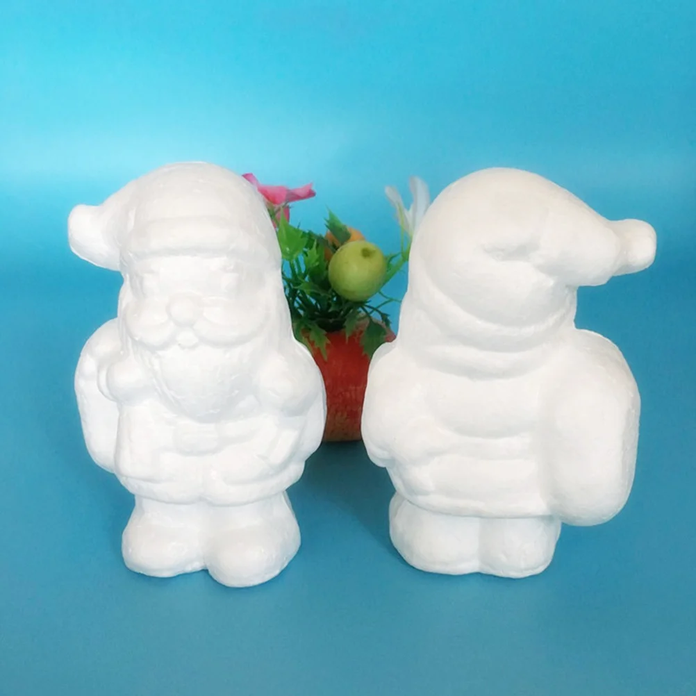 

10Pcs Holiday Santa Claus Handmade Christmas Decoration Ornaments Party Crafts Preschool Gift Handicraft