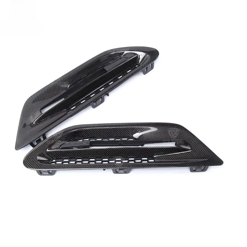 

Carbon Fiber Side Fender Trim for BMWs M Series M5 F10 Sedan Side Kidney Grille Replacement Clip on Air Vents