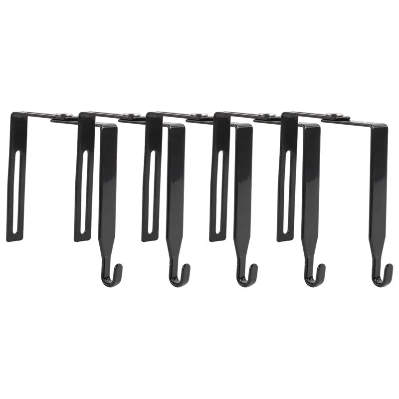 A19F-Adjustable Outdoor Light String Hooks, 5 Pcs Set For 3.2 To 6 Inch Cinder Block Wall& Fence Installation Hanger