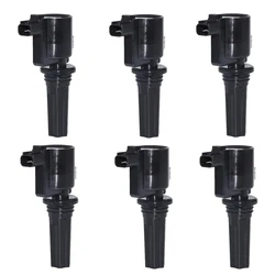 6pcs Ignition Coil For JAGUAR X-TYPE X400 2.5L/S-TYPE X200 3.0L 1999-2008 LINCOLN LS Parts 1W4U12A366AA 814052 2W4Z12029A