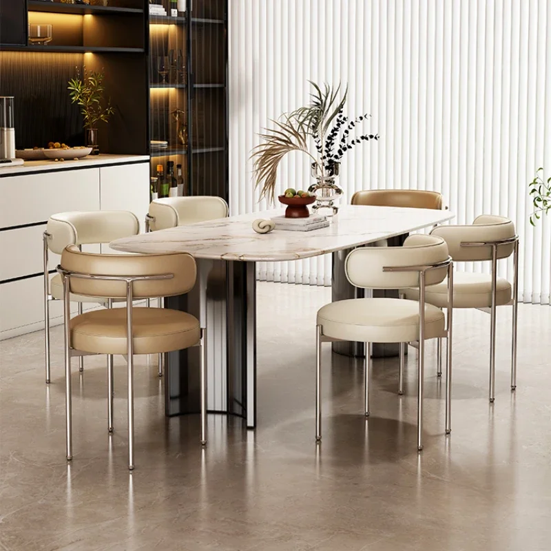 Modern Dining Chairs Furniture Living Room Chaise Design Food Minimalist Chair Desk Home Kitchen Outdoor Dresser Table Hotel image 6