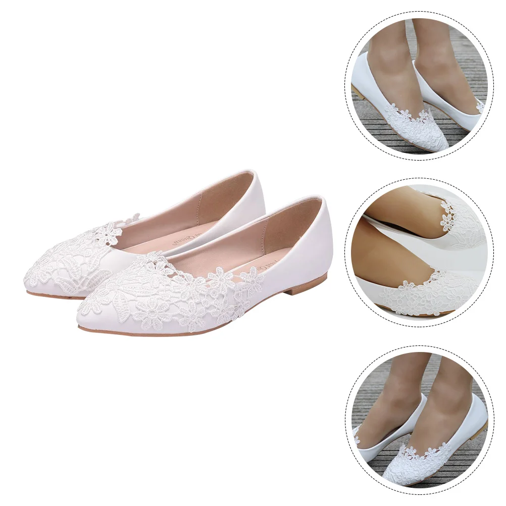 

Heels for Wedding Guest Shoes Sneakers Fashion Casual Lightweight Unique Women White