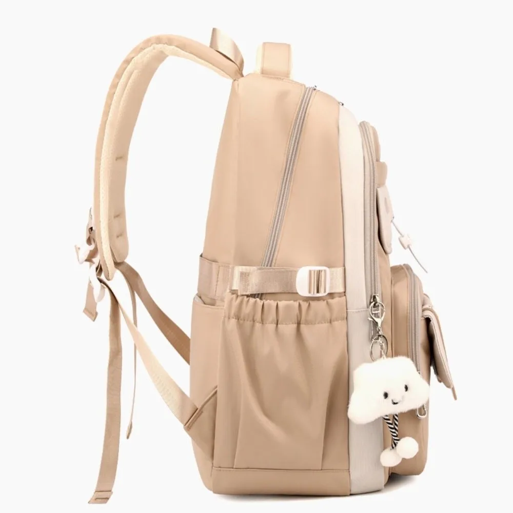 Waterproof Children School Bags Breathable with Pendant Primary School Bags Cat Series Book Bag Teenage Boys Girls