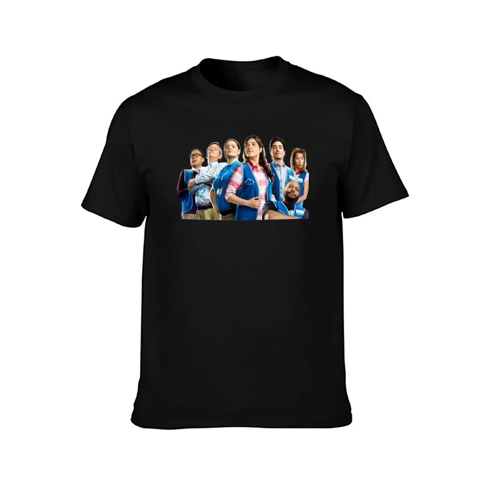 Superstore Cast T-Shirt Basic Short Sleeve for Men T-Shirt